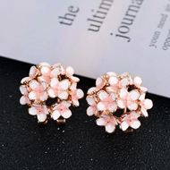 Picture of Classic Enamel Stud Earrings in Exclusive Design