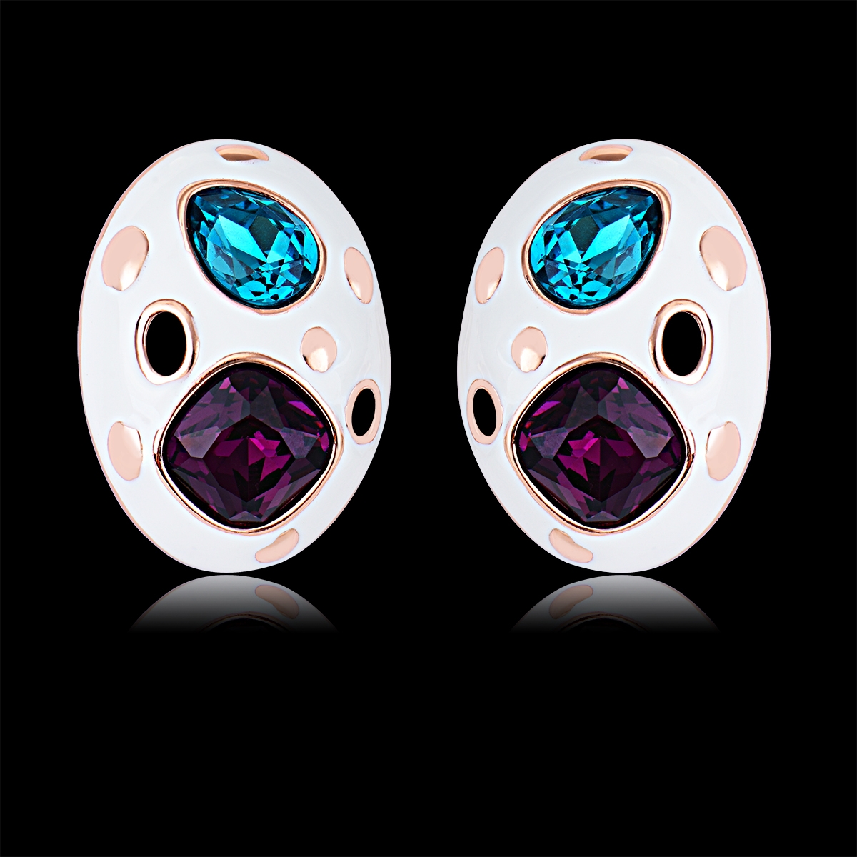 casual stud earrings