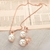 Picture of Attractive White Zinc Alloy Necklace and Earring Set with No-Risk Return