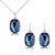 Picture of Low Price Platinum Plated Fashion Necklace and Earring Set from Trust-worthy Supplier