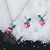 Picture of Fashion Swarovski Element Necklace and Earring Set with Fast Shipping