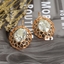 Show details for Low Cost Zinc Alloy Swarovski Element Small Hoop Earrings with Low Cost