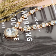 Show details for Inexpensive Rose Gold Plated White Pendant Necklace from Reliable Manufacturer