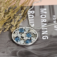 Show details for Popular Swarovski Element Fashion Pendant Necklace