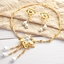 Show details for Dubai Gold Plated Necklace and Earring Set of Original Design