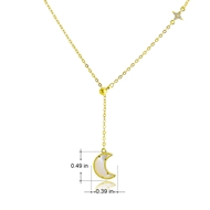Picture of Buy Gold Plated Copper or Brass Pendant Necklace with Wow Elements