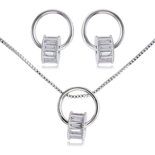Show details for Classic Casual Necklace and Earring Set with Speedy Delivery