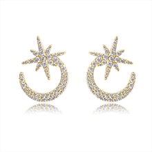 Show details for Copper or Brass White Stud Earrings at Great Low Price