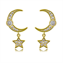 Show details for Most Popular Cubic Zirconia Delicate Dangle Earrings for Girlfriend