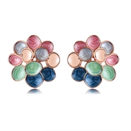 Picture of Zinc Alloy Colorful Stud Earrings From Reliable Factory