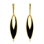 Show details for Most Popular Enamel Black Dangle Earrings