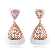 Picture of Affordable Rose Gold Plated Classic Dangle Earrings From Reliable Factory