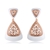 Picture of Affordable Rose Gold Plated Classic Dangle Earrings From Reliable Factory