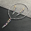 Show details for Beautiful Cubic Zirconia Big Necklace and Earring Set
