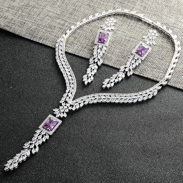 Picture of Luxury Casual Necklace and Earring Set with Full Guarantee