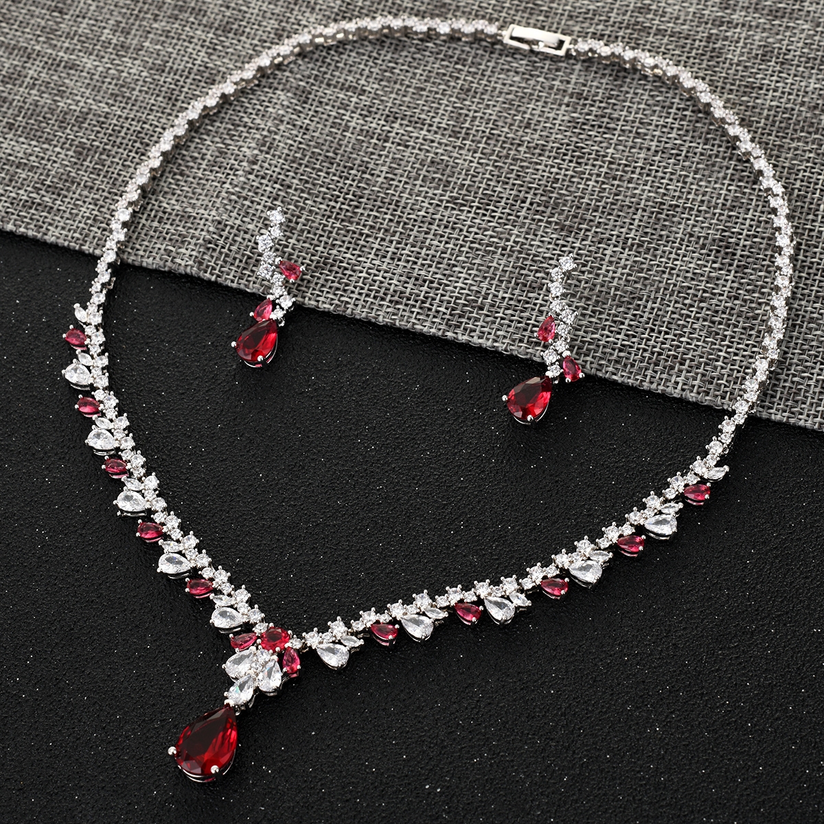 Luxury Casual Necklace and Earring Set with Full Guarantee