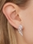 Picture of Delicate Cubic Zirconia Casual Stud Earrings