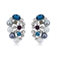 Show details for Zinc Alloy Blue Stud Earrings at Great Low Price