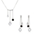 Picture of Classic Rose Gold Plated Necklace and Earring Set at Unbeatable Price