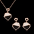 Picture of Recommended White Classic Necklace and Earring Set with Member Discount