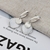 Picture of Great Shell Platinum Plated Dangle Earrings