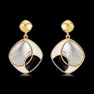 Picture of Classic Shell Dangle Earrings of Original Design