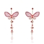 Show details for Casual Butterfly Dangle Earrings with Beautiful Craftmanship