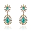 Show details for Shop Gold Plated Cubic Zirconia Dangle Earrings with Wow Elements