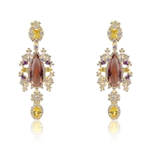 Show details for Bulk Gold Plated Copper or Brass Dangle Earrings Exclusive Online