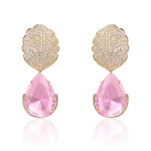 Show details for Filigree Casual Gold Plated Dangle Earrings