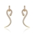 Picture of Inexpensive Gold Plated White Dangle Earrings from Reliable Manufacturer