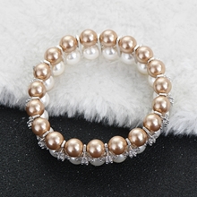 Show details for Fashionable Casual Platinum Plated Fashion Bracelet