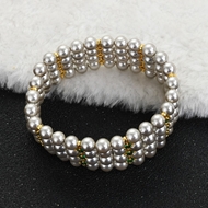 Show details for Copper or Brass Cubic Zirconia Fashion Bracelet from Certified Factory