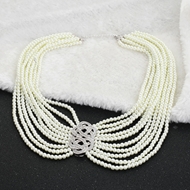 Show details for Fast Selling White Classic Pendant Necklace from Editor Picks