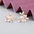 Picture of Delicate Gold Plated Big Stud Earrings with Fast Shipping