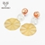 Picture of Impressive Multi-tone Plated Zinc Alloy Dangle Earrings with Low MOQ