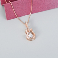 Show details for Need-Now White Copper or Brass Pendant Necklace from Editor Picks