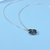 Picture of Beautiful Swarovski Element  Black Pendant Necklace