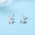 Picture of 925 Sterling Silver Simple Stud Earrings with Full Guarantee