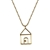 Picture of Hot Selling Gold Plated Cubic Zirconia Pendant Necklace from Top Designer