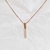 Picture of Bulk Rose Gold Plated Simple Pendant Necklace Exclusive Online