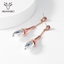 Show details for Dubai Zinc Alloy Dangle Earrings with Worldwide Shipping
