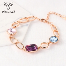 Show details for Affordable Rose Gold Plated Colorful Fashion Bracelet in Exclusive Design