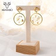 Picture of Hot Selling Gold Plated Zinc Alloy Dangle Earrings from Top Designer