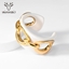Show details for Buy Gold Plated Zinc Alloy Fashion Bangle with Wow Elements