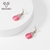 Picture of Need-Now Pink Medium Stud Earrings Factory Direct Supply