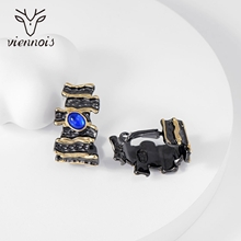 Show details for Trendy Gunmetal Plated Zinc Alloy Stud Earrings with Low MOQ