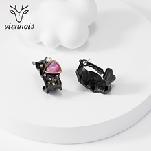 Show details for Best Opal Gunmetal Plated Stud Earrings