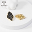 Show details for Affordable Gold Plated Dubai Stud Earrings From Reliable Factory