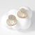 Picture of Copper or Brass Cubic Zirconia Stud Earrings at Unbeatable Price